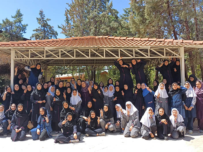 دانش آموزان پایه هفتم در اردوگاه شهید حقانی